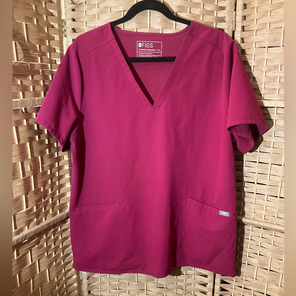 Figs Casma Scrub Top